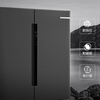 Bosch (BOSCH) refrigerator household 605L large-capacity cross-door four-door inverter refrigerator first-class energy efficiency air-cooled and frost-free 5mm micro-slit embedded fresh moisturizing space KMF61A91TI fine storage