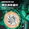Greenland 21V lithium battery blower high-power industrial household wireless blower blowing and suction dual-use hair dryer dust collector