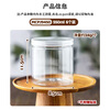 MAXCOOK biscuit box, cake box, transparent packaging box, food sealed jar, storage jar, round 6 pieces MCPJ9450