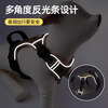 Qi Oh Dog Leash Large Dog Harness Golden Retriever Labrador Vest Type Explosion-proof Dog Walking Rope Medium-sized Dog Military Green Single Harness Without Rope S (Recommended Weight 8-15 Jin)
