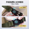 Qi Oh Dog Leash Large Dog Harness Golden Retriever Labrador Vest Type Explosion-proof Dog Walking Rope Medium-sized Dog Military Green Single Harness Without Rope S (Recommended Weight 8-15 Jin)