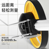 Deli distance measuring wheel roller measuring wheel instrument hand push wheel roller push ruler wheel distance meter outdoor ground wheel mini wheel digital display distance meter DL9713