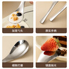 Guangyi Soup Rice Spoon 316L Stainless Steel Food Grade Tableware Palace Spoon Smooth and Will Not Hurt Your Mouth 316L Palace Spoon Pack of Two - No. 2 Spoon