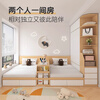Qiuye Zhuifeng can customize children's double bed parent-child bed bedroom bed second child bed small apartment partition bed tatami twins single bed width 100 (bedside drawer) delivery in the city