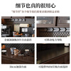 Xinmeiyu new solid wood sideboard against the wall integrated new Chinese storage retro multi-functional kitchen tea cabinet American wine cabinet 1.5 meter combination FAS grade ash wood