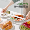 Yunlei cling film cover thickened kitchen disposable cling film cover refrigerator microwave oven fresh-keeping bag fresh cover box 100 pieces