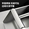 Dustpan stainless steel thickened stainless steel dustpan pinch collection grain shovel stainless steel feed shovel supermarket food 200*250mm