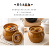 Pangdong i ceramic water-proof stew pot household steam pot stew pot Shaxian soup crock pot simmering crock pot green small crock pot (350ml)