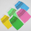 Kanhe bathing gloves, bath brush, single layer fine sand, decontamination, back rub, mud bath rub, bath towel, fine sand single layer, tight edge, thin style - random color