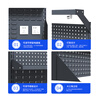 Square hole hanging board table hardware tool rack work surface hole board hook hanger display rack maintenance bench hanger 1.8 meters 450 high