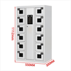 Huayu Huiyang Intelligent Class Scheduling System Mobile Phone Storage Cabinet Face Recognition Double Authentication Alarm Function 12 Doors Vertical Version ZNG015