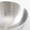 MUJI stainless steel basin tableware household kneading basin vegetable washing basin and basin cooking basin silver S diameter 16*height 6.5cm 4S