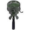 Jingcong hand-cranked alarm, emergency, disaster prevention, air defense evacuation drill, manual alarm, military green