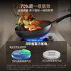 Vantage upgraded AG glass + timing + 70% thermal efficiency + linkage gas stove natural gas embedded 5.7kW stir-fried gas stove top i10507GH