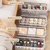 Forty Thousand Kilometers Shoe Box Shoe Storage Artifact Transparent Shoe Box Shoe Cabinet Put Boots Shoe Support Bed Bottom Foldable Steel Frame Shoe Rack