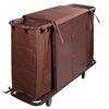 Bonison hotel room linen cart cleaning cart work cart door cart dust-proof bag anti-dirty cloth cover cloth long cover cloth