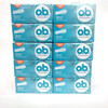 O.b. Tampons for swimming, high-flow menstrual tampons with built-in vaginal sanitary napkins, 10 boxes, 10 boxes, large quantity + 5 boxes, ordinary