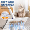 Baojiajie flat mop 25.5cm pole length 125.5cm comes with 1 pack of dry wipes and 1 pack of wet wipes XN01 electrostatic hand-washable mop