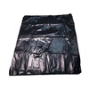 Yuan Meng Black Flat Garbage Bag 900mmX1100mmX Thickness 3.5S Each 900mmX1100mmX Thickness 3.5S