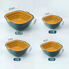 Kitchen sink drain basket eight-piece set kitchen multi-functional vegetable basket double-layer drain basin large + medium + small 6-piece set in random colors