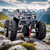 Septi ATV four-wheel off-road motorcycle all-terrain Big Bull automatic electric mountain motorcycle four-wheel drive gasoline electric Big Bull 72V2200W 14-inch aluminum wheel