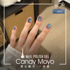 CandyMoyo cat eye one-step glue 25 years new manicure three-in-one lazy glue requires baking lamp silver fine glitter porcelain moon