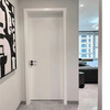Wooden door, simple interior door, bedroom door, solid wood composite set door, custom set door, engineering door, rental door, wooden door with bright window
