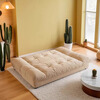 Dumani cloud sofa bed foldable dual-use living room sofa 2025 new cream style small apartment straight rental house khaki milk velvet solid wood + spring flat length 180cm width 110cm