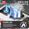 Great Wall clay pot stove, commercial three-burner, four-burner gas stove, liquefied gas, six-burner, six-burner gas stove, multi-burner gas stove, four-burner, eight-burner gas stove, casserole stove, spicy hot pot steak, popular upgrade, direct injection of fierce fire_three-burner stove, gas tank/liquefied gas, flameout protection included