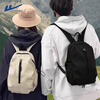 Pull back backpack, men's small backpack, light casual commuter student school bag, women's small outdoor travel mountaineering travel bag