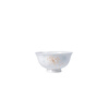 Haoya Jingdezhen ceramic bowl set ceramic rice bowl and soup bowl, 10 pieces of 4.5-inch tall bowls