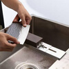 Ye Yu grinds the knife holder for the sink, special thickens the household whetstone adjustment bracket to fix the pool grinding holder artifact, comes with an upgraded version of the galvanized steel knife holder (without stones)