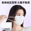 JINDU Medical Surgical Mask Summer Thin Breathable Disposable Independently Packaged Hypoallergenic Sun Protection Butterfly Form for Men and Women