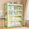 Silao household shelves multi-layer storage racks living room balcony thickened storage storage rack basement warehouse storage rack fruit green three layers - height 80cm length 40 width 30cm