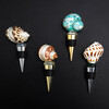 Erxu French home creative conch champagne red wine bottle stopper natural shell wine sealed bottle cap companion gift conch bottle stopper-green A gold