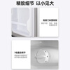 CHIGO double-door refrigerator household small first-class energy efficiency refrigerated freezer small refrigerator rental dormitory apartment office household small refrigerator 122 liters + upper freezer and lower refrigeration + first-class energy efficiency + lighted version