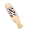 Shredded vegetable slicer, radish shredded grater, wooden planer, grater, mud grinder, stainless steel 45 holes 7mm