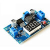 Voltage regulator with display adjustable voltage power supply module DC1.25V-37V continuously adjustable DC buck regulator module DIY with display adjustable voltage power supply module