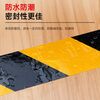 Quxing black and yellow reflective stickers twill warning tape reflective strips 5cm long 45.7 meters safety warning isolation marking ground stickers