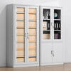 Ni Zhier Iron File Cabinet Financial Voucher Cabinet Steel File Cabinet Office Information Cabinet Low Cabinet Multi-door Lockable Storage Cabinet Large Equipment File Cabinet 1800*850*390