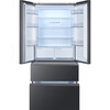 Homa 466-liter French-style multi-door refrigerator, ultra-thin body, intelligent three-frequency intelligent control, moisturizing, deep-freezing and quick-freezing-40 standard