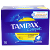 TAMPAX Easy-to-Push Long Catheter Large Flow Tampon Sanitary Napkin Smooth and Easy-to-Push European Import Normal Flow Short Catheter*16