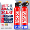 21B vehicle-mounted water-based high temperature resistant and explosion-proof fire extinguisher for home vehicles, private cars, small cars, portable authentic 620ml water-based 21B fire extinguisher, two bottles