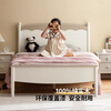 Genji Muyu children's furniture solid wood children's bed color-blocked princess bed bedroom retro arched teen crib children's bed 1.35m*2m