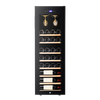 Bacchus wine cabinet with hanging cups, 38 bottles, thermostatic cabinet, household wine cabinet, multi-functional office refrigerated wine tea cabinet, air-cooled frost-free single-door vertical display cabinet YH-50