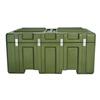 Far East rotomolding box airdrop box modular combination storage and transportation box special equipment box pallet instrument packaging box military green 1200*800*600mm