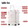 Walker Shop luggage 37-open large-capacity aluminum frame trolley case women's thickened multi-functional suitcase 30 inches 32 business cases men's silver 32 inches
