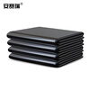 Ansery black garbage bag hotel room thickened garbage bag 45x45cm 1000 pieces/M000005