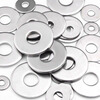 Jingxuan 304 stainless steel enlarged flat washer thickened flat washer gasket M2M3M4M5M6M8M10M12-M18M20M24 4*12*1 20 pieces