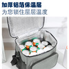 SMVP insulated luggage outdoor lunch bag thickened aluminum foil lunch box bag car-mounted large hand ice bag portable fresh-keeping milk delivery